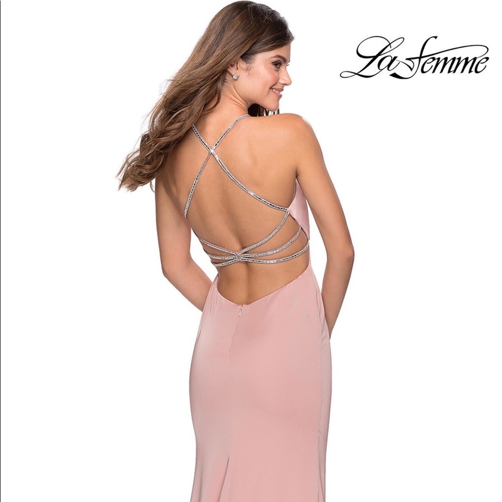 La femme prom dress